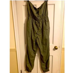 Fashion Nova Olive Jumpsuit